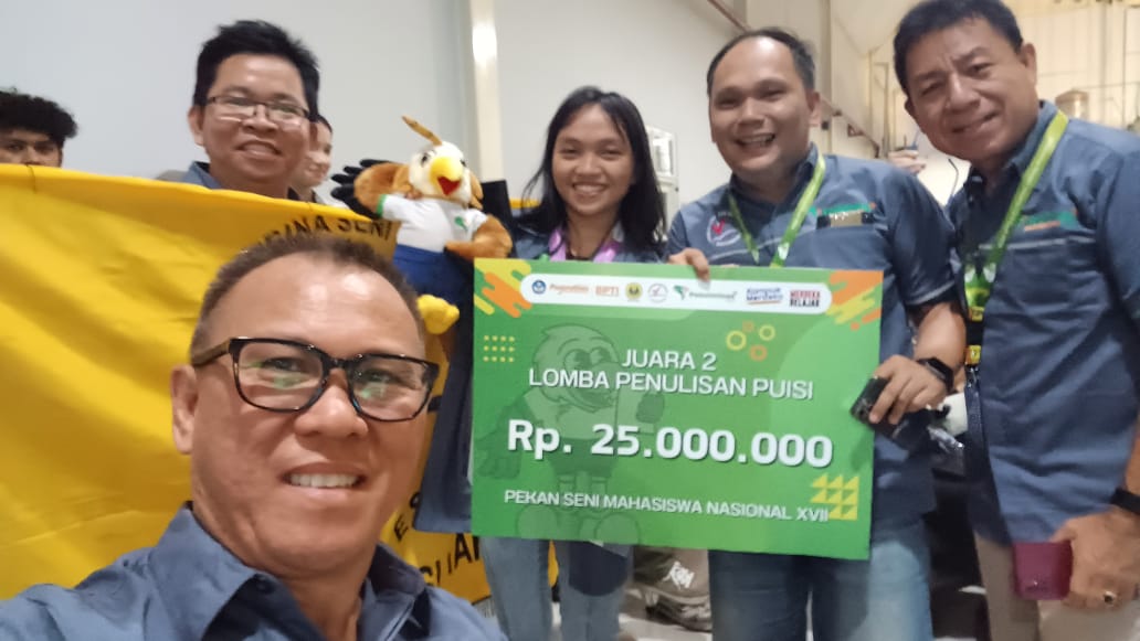 Mahasiswa Prodi Sastra Indonesia Unsrat Juara 2 Lomba Penulisan Puisi PEKSIMINAS 2024