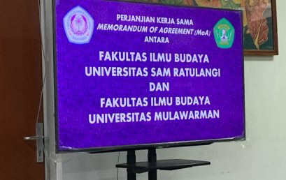 Fakultas Ilmu Budaya Unsrat dan Fakultas Ilmu Budaya Universitas Mulawarman Jalin Kerjasama