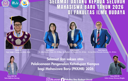 PKKMB hari pertama Fakultas Ilmu Budaya Unsrat