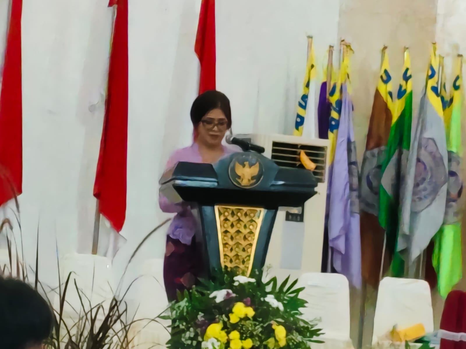 Pengukuhan Guru Besar Fakultas Ilmu Budaya Unsrat, Prof. Maya P. Warouw, S.S., M.Hum., M.Ed., Ph.D.