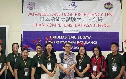 Rektor Unsrat buka kegiatan Ujian Kompentensi Bahasa Jepang di FIB Unsrat