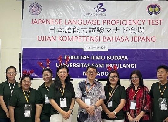 Rektor Unsrat buka kegiatan Ujian Kompentensi Bahasa Jepang di FIB Unsrat