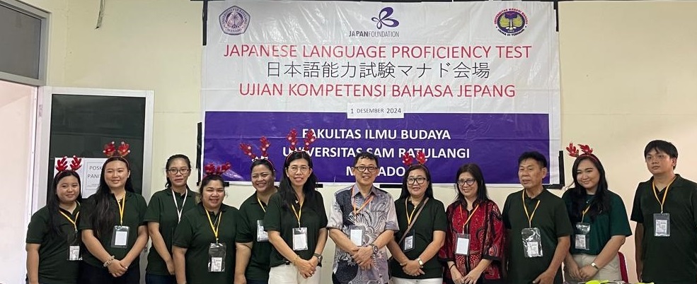 Rektor Unsrat buka kegiatan Ujian Kompentensi Bahasa Jepang di FIB Unsrat